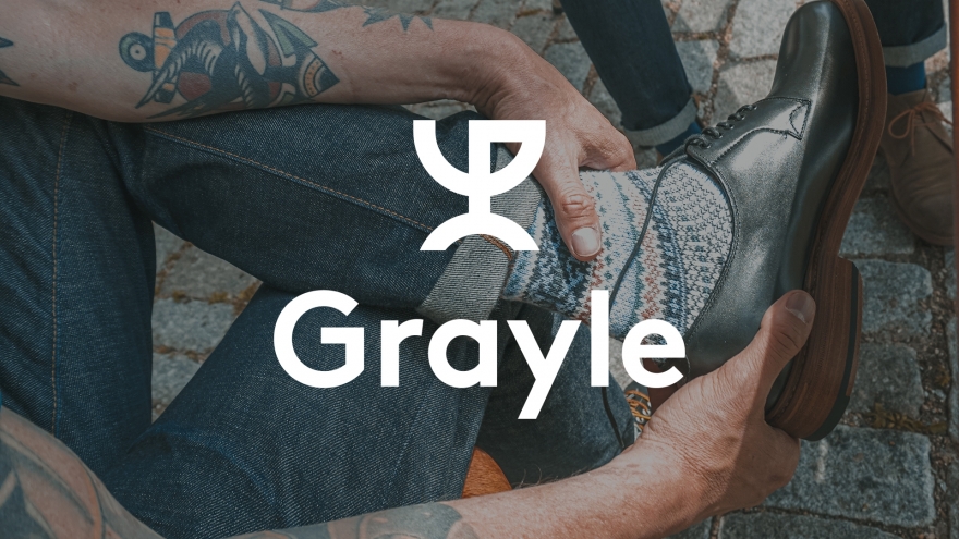 Grayle: a new platform that finds your size when shopping for shoes online. 